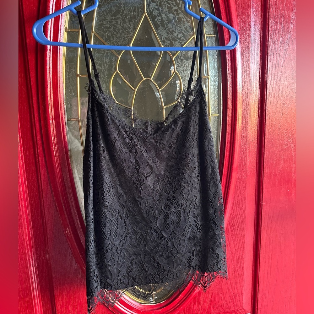 Black Lace Tank - bought from Francesca’s
